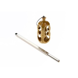 Simple Woodturning Tools - Mid Size Simple Turner & Hollower Carbide Tipped Wood Turning Lathe Tool with 1/2" round carbide cutter, a screw and a star wrench, Unhandled, USA Made