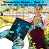 SLARMOR Leather-Gardening-Gloves for Women - Thorn-Proof Work-Gloves with Touch Screen