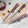 FULLHI 14pcs Butcher Knife Set Hand Forged chef knife Boning