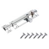 SISI UK® 75mm Door Bolt, Polished Chrome Barrel Door Bolt