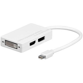 Wentronic 51743-GB Mini DP to HDMI and DVI Display Port Adapter