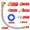 Hromee Automatic Air Compressor Tank Drain Valve Kit, 1/2" NPT