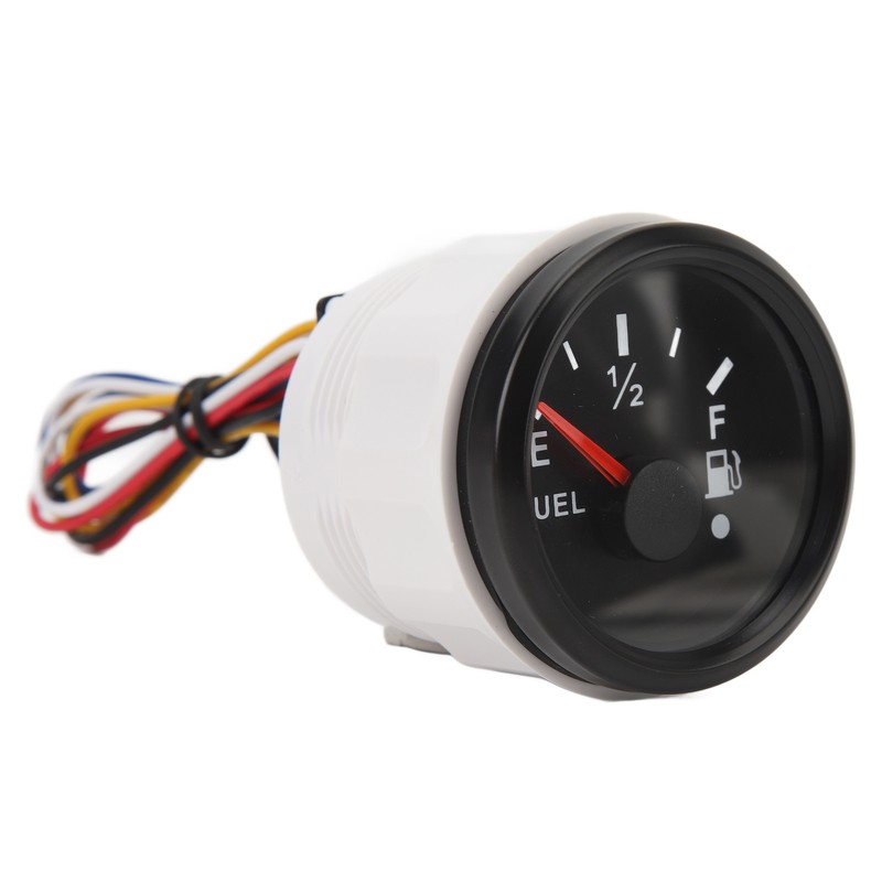 2in Fuel Level Gauge Colorful Backlight Fuel Level Meter for