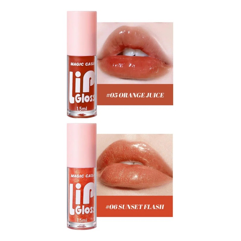 Set De 6 Aceites Para Labios Lip Glow Oil Gloss
