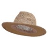 e4Hats.com Big Size Seagrass Safari Hat - Natural 2XL-3XL