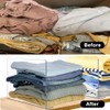 10 Pack Clear Shelf Dividers, Adjustable Acrylic Shelf Dividers for
