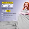 Sunshine Comforts Microfiber Flat Sheets King Size Breathable, Anti Wrinkle,