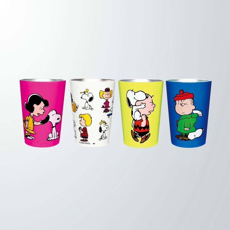 Ken Onishi PM-1803 PEANUTS Stainless Steel Tumbler, LINUS/BL Size: Approx.