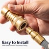 15FT 3/8" ID Natural Gas Hose – PVC Rubber Outer