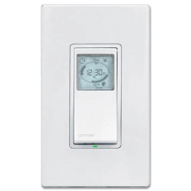Leviton Vizia + 24 Hour Programmable Timer Wall Switch (VPT24-1PZ) NEW