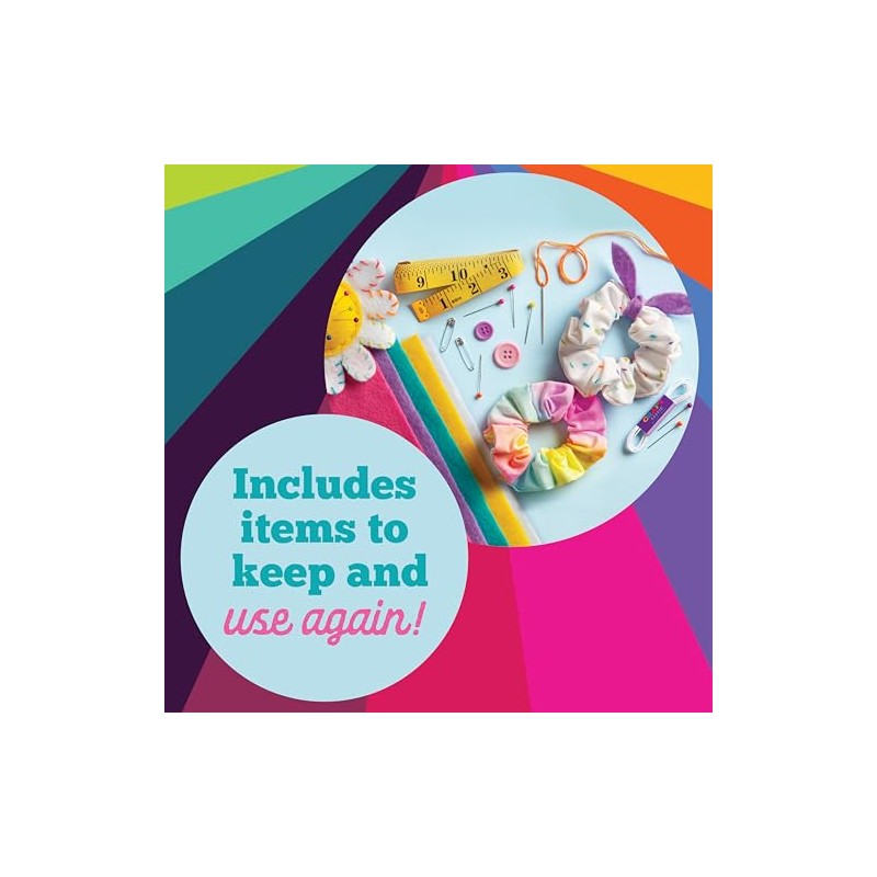Craft-tastic Let's Learn to Sew – Mini kit de costura,
