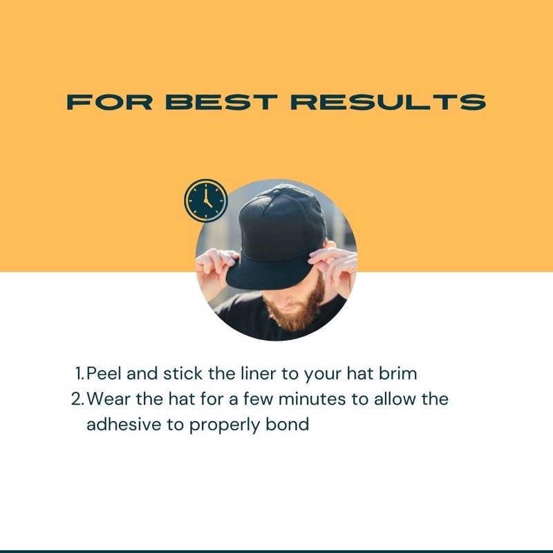 Cap Guard Hat Sweat Liner, Sweat Protector for Golf Hats