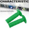 PowerMotor Motorcycle Grips Universal Anti-Slip Rubber Bike Handlebar Grips Replacement