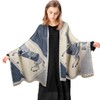 EXTREE Scarfs for Women Pashmina Silky Shawl Wrap for Evening