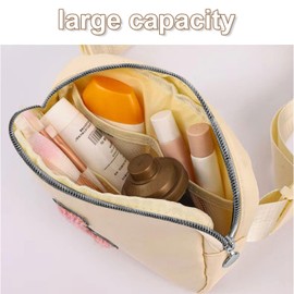 Girls Belt Bag Fanny Pack for Kids Crossbody Bags with Initials Letter Patch Cute Stuff 10 Year Old Girl Birthday Gifts Trendy Stuff for Teens | Cream R