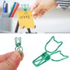 100Pcs Kitten Binder Clips Cute Animal Style Strong Clamping Hollow