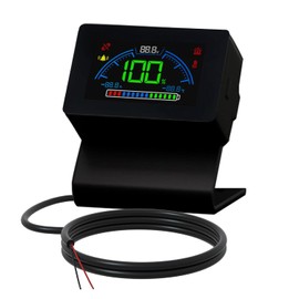 DC HOUSE - Monitor de capacidad de batería Bluetooth para sistemas de 12 V/24 V/36 V/48 V, medidor LCD de CC 8 a 90 V con voltaje, sensor...