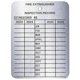 4-Year Metal Inspection Tag (60 Pack)
