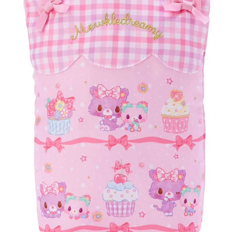 Sanrio 271331 Mukle Dreamy Shoe Bag (Checkered Ribbon)