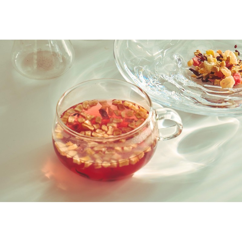 Pure Tica Edible Fruit Tea, Set of 2, Strawberry x