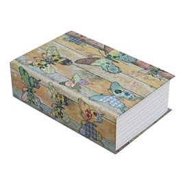 Sarini Security Safe Book,Diversion Storage Box,Real Book Safe Hidden Boxes,Portable Security Key Locker, Hidden Safes For Home