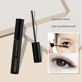 Máscara De Pestañas Espesa Natural De 4 Ml, Larga Y -