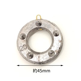 WakyaJIG Spike Weight No. 20 (Approx. 2.5 oz (71 g), Pack of 6
