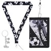 TPTGIAR Football Kids Wallets for Boys Wallet with Lanyard Football