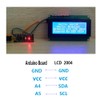 DSD TECH SH-D2004 20x4 2004 LCD Display Screen Blue with