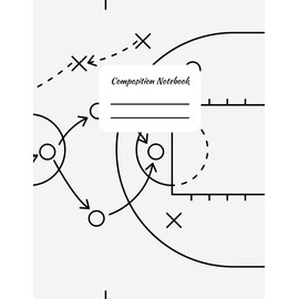 Basketball Composition Notebook: Orange and Black Primary College Rule Notebook K2 Lined Journal, Coach gift ideas, School Supplies, Teacher Appreciation, Back to School Essentials