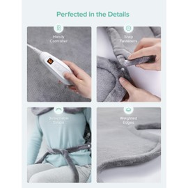Heating Pad for Neck and Shoulders and Back, Large Heat Pad 25" x 32"