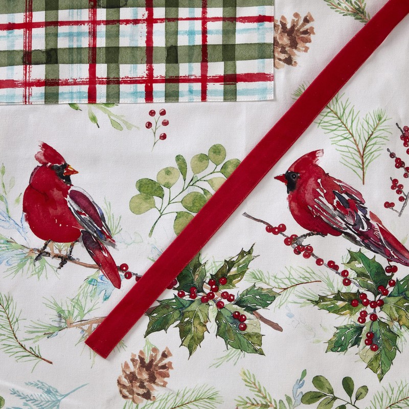 SKL Home Berry Cardinal Apron, One Size, Multi