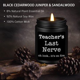 Homsolver Teacher Appreciation Gifts, Best Teacher Gifts for Women Men, Teacher Christmas Gifts, Birthday Gifts, Retirement Gifts, Thanksgiving Gifts for Teachers, Teacher’s Last Nerve