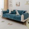 NUODWELL Soft Chenille Sofa Cover 1/2/3/4 Seater, Universal Non-Slip L