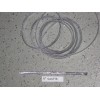 Unbranded/Generic One nine inch sample CHROME CABLE WRAP TRIM COVERING