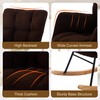 BIGTREE Rocking Chair Nursery Teddy,Upholstered Glider Rocker Rocking Accent Chair