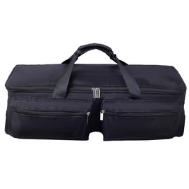 BEISUOSI Carrying Case Compatible with Cricut Explore Air and Maker, Carry Case Compatible with Cricut Explore Air, Silhouette Cameo 4 and Accessories (Bag Only), black, Modern