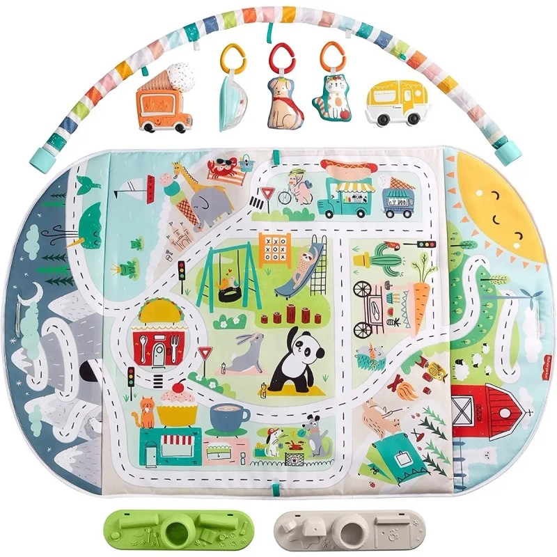 Fisher-price Gran Ciudad De Actividades Gimnasio Para Bebés (Usado)