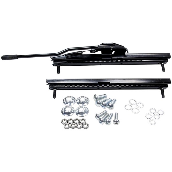 Allstar ALL98100 Seat Mounting Track Assembly Kit with Adjustment Handle, Universal
