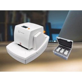 Avanternity Pro-60E Heavy Duty Auto Electric Stapler, 60 Sheet Capacity, Desktop - Value Kit