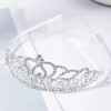 Feliz Cumpleaños Corona Y Faja Para Mujer Diademas Fiesta Plata