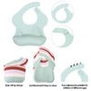 MACE CORPORATION FOOD GRADE Silicone Baby Bibs for Babies &