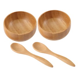 Vaguelly 2 Sets Mask Mixing Bowl Kit DIY Facial Mask Essential Oil Mixing Container Natural Bowls for Skincare and Beauty Use