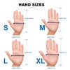 TOPARCHERY Archery Glove 3 Finger Hand Guard Gloves Shooting Hunting