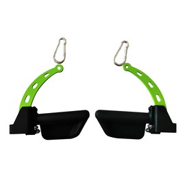 KORIKAHM Adjustable Lat Pull down Bar, Cable Machine Attachments for Gym, Home Gym Fitness T-bar Row Pulldown Attachments, Lat Pull Down Machine Wide Grip Neutral Grip Handle (SP-PADDLE GRIP)