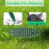 4 Inch Yard Drain Green Angled Drainage Grate for Yard