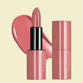 Anjumain Missha There Rouge Sheer Sleek Lipstick All That Rose × 3.5g × 1 / 미샤 데어 루즈 쉬어 슬릭 립스틱 올 댓 로즈 × 3.5g × 1개