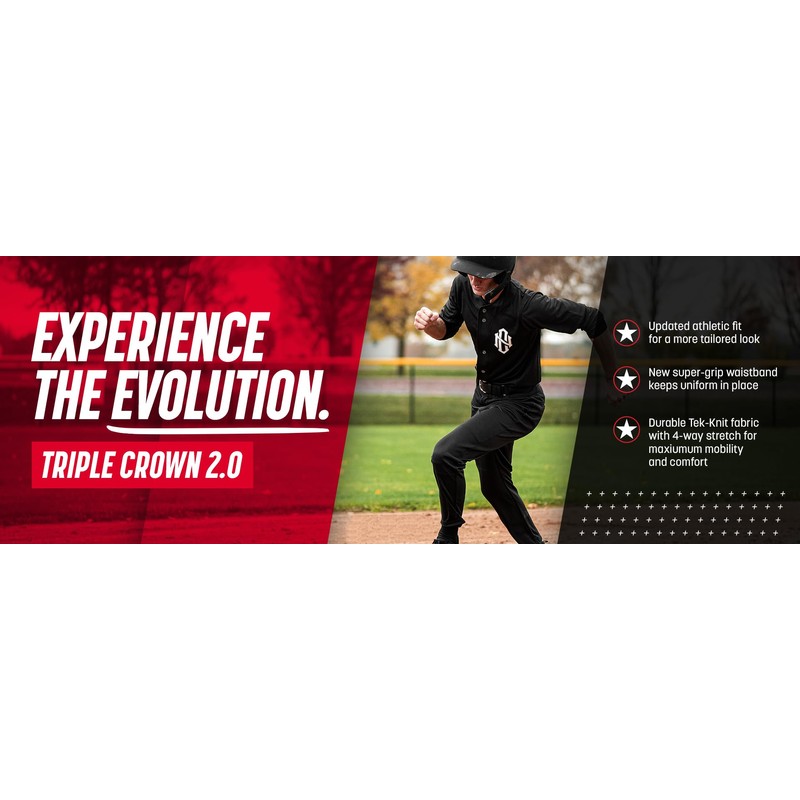 CHAMPRO Standard Triple Crown 2.0 Baseball Knickers with Braid, White,