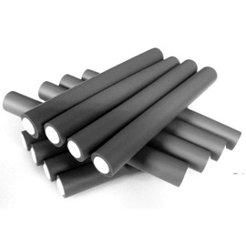 Papilotten Flex Winder Set Grey Diameter Approx. 17/18 mm Set of 12 (from German Hairdressing Supplies)