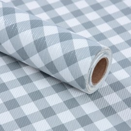 Multipurpose Non-Adhesive Grid PVC Liner - Non-Slip Shelf & Drawer Mat Cute Pattern Design PVC Non-Slip Shelf Linercolor: print, size: 30.48cm x 304.8cm